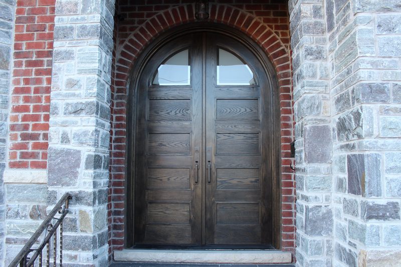 Classic solid wood Double door