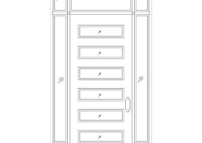 Door Drawing - 10