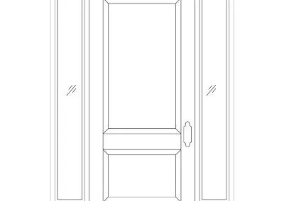Door Drawing - 11
