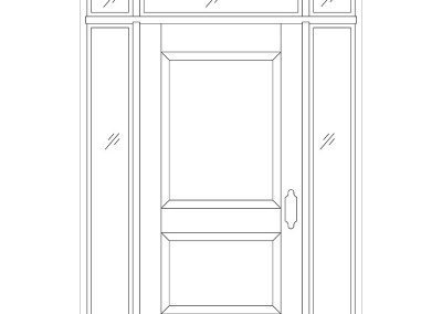 Door Drawing - 12