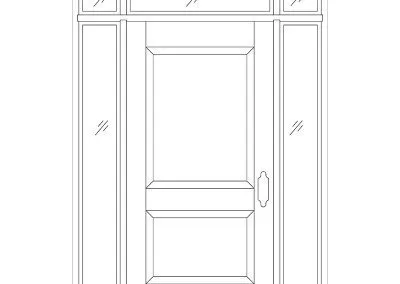 Door Drawing - 12