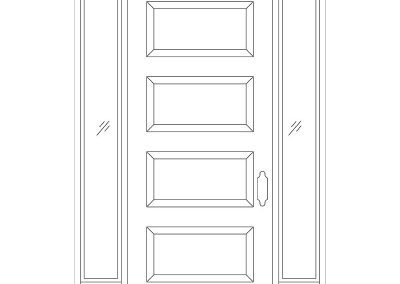 Door Drawing - 17