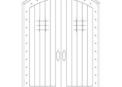 Door Drawing - 19