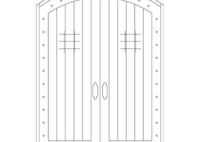 Door Drawing - 19