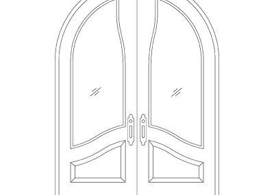 Door Drawing - 21