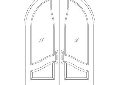 Door Drawing - 21