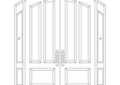 Door Drawing - 23