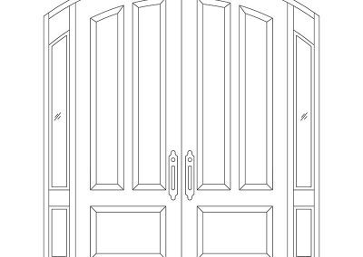 Door Drawing - 23