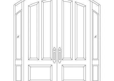Door Drawing - 23