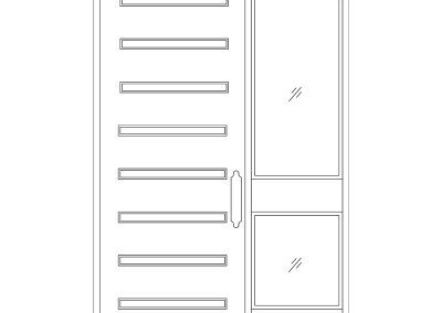 Door Drawing - 25