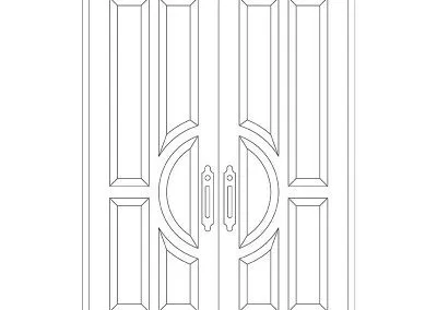 Door Drawing - 29