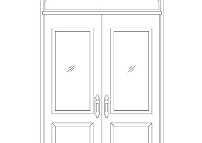 Door Drawing - 3