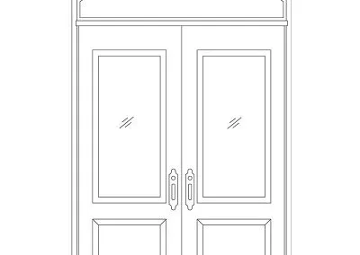 Door Drawing - 3