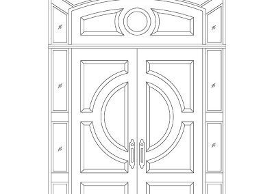 Door Drawing - 31