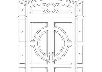 Door Drawing - 31