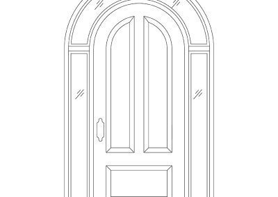 Door Drawing - 32