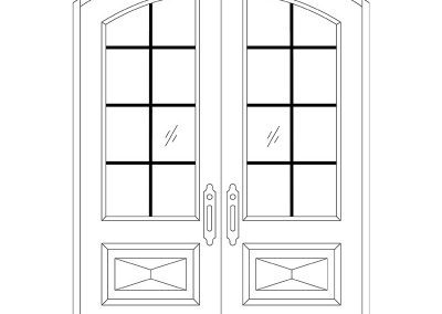 Door Drawing - 36