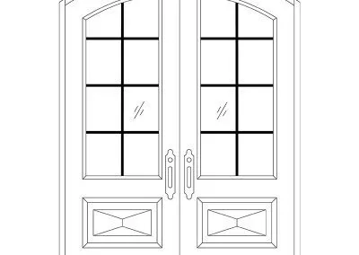 Door Drawing - 36