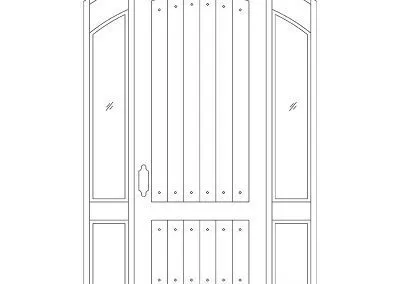 Door Drawing - 43