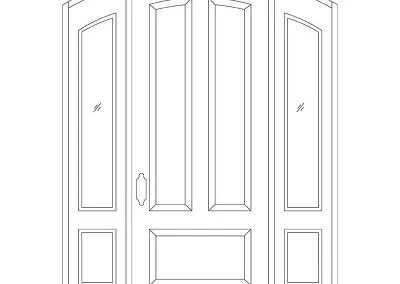 Door Drawing - 46
