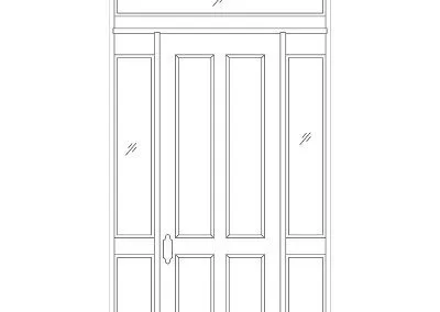 Door Drawing - 5