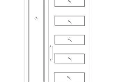 Door Drawing - 53