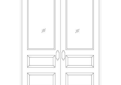 Door Drawing - 6