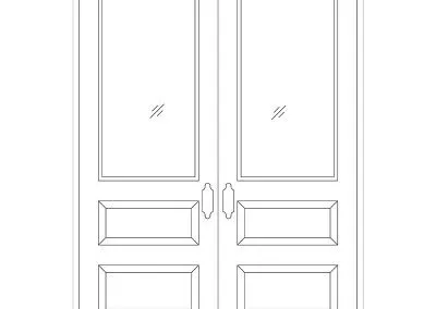Door Drawing - 6