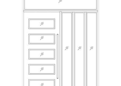 Door Drawing - 7