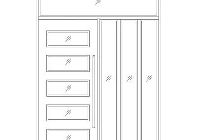Door Drawing - 7