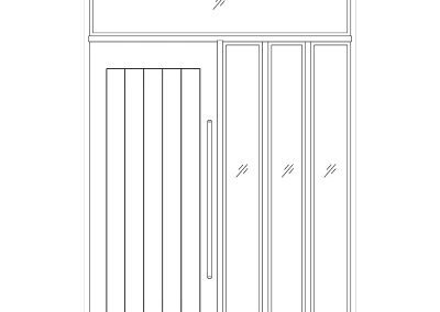 Door Drawing - 8