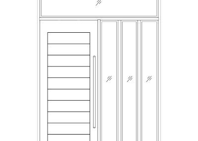 Door Drawing - 9