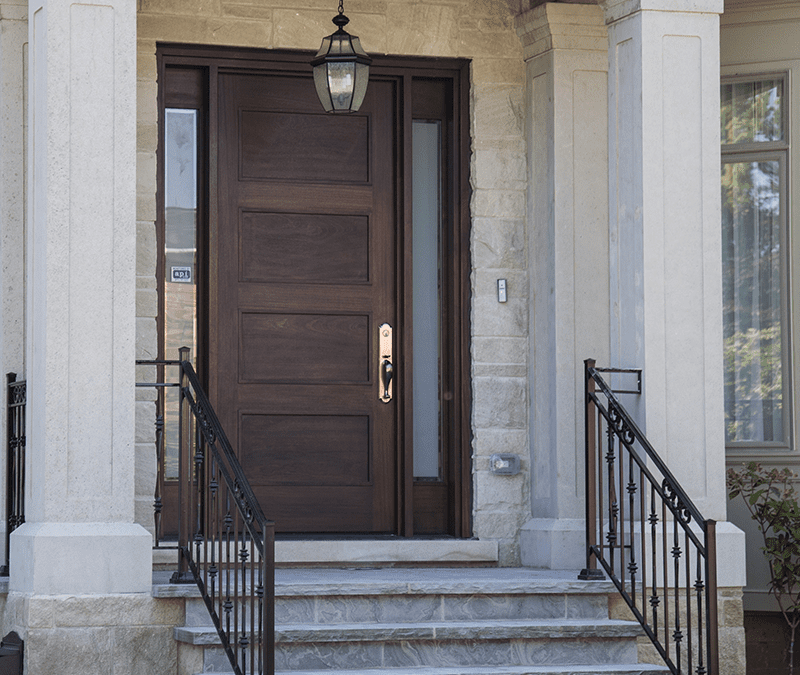 solid wood door