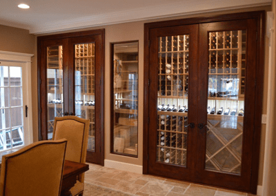 Glass Wine Cellar Door | Master Doors