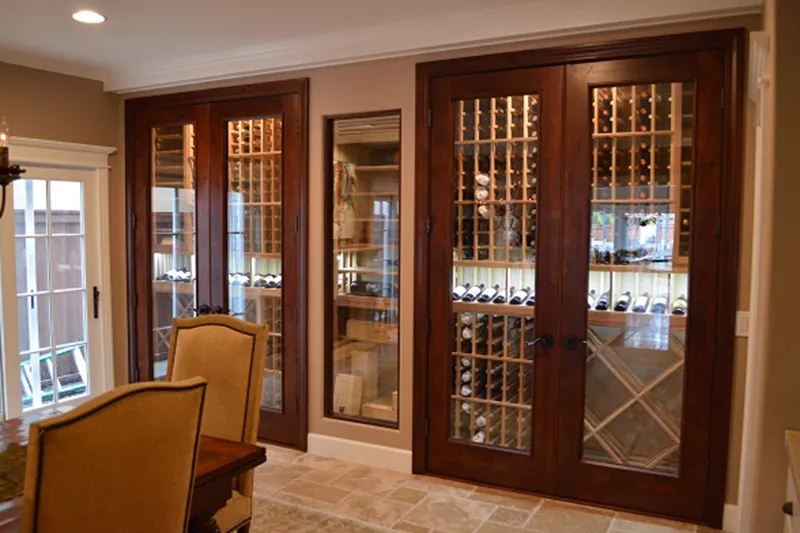 Glass Wine Cellar Door | Master Doors