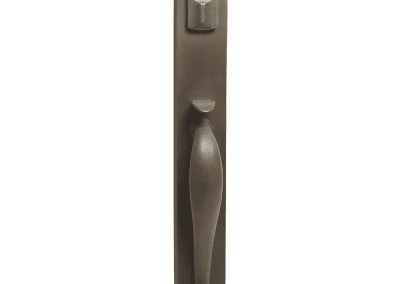 Exterior Mortise Locks | CRESTON-Medium-Bronze | Master Doors