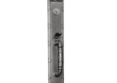 Exterior Mortise Locks | MARBELLA-Pewter | Master Doors