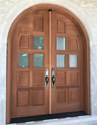 wooden doors