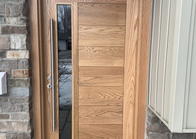 Natural Oak Exterior Door