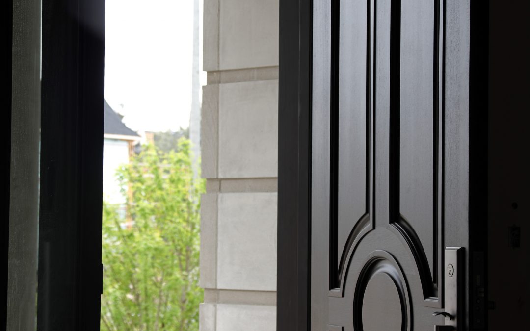 Wood Brown Entry Door
