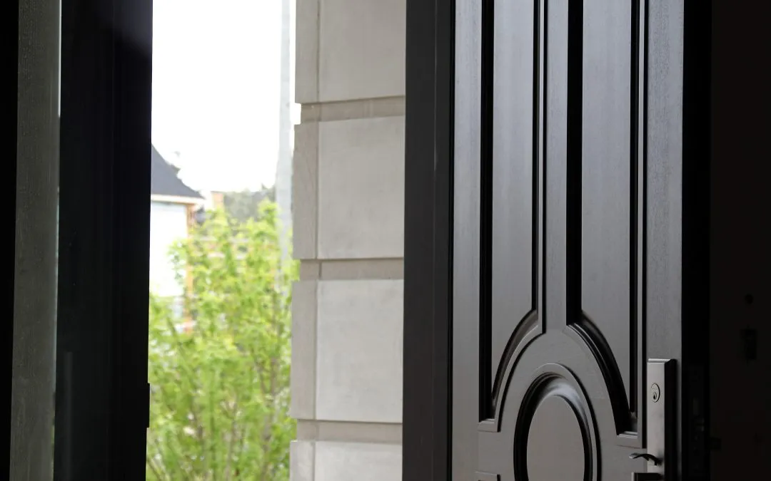 Wood Brown Entry Door