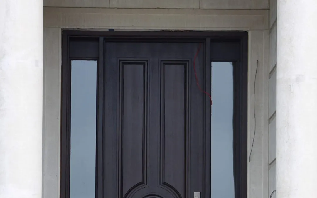 Wood Brown Entry Door