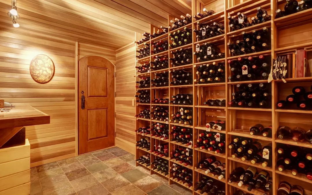 wine cellar door