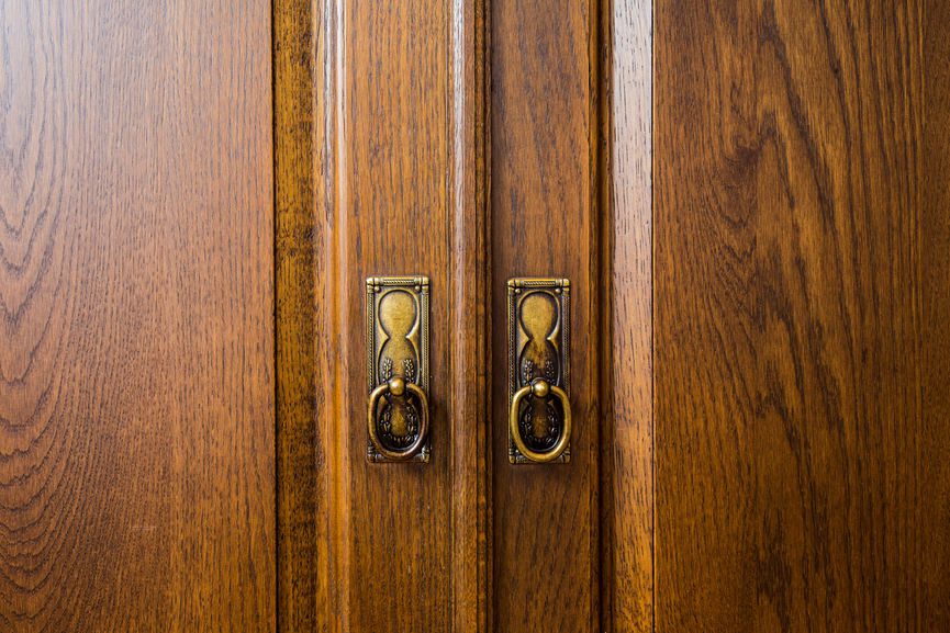 custom wood door