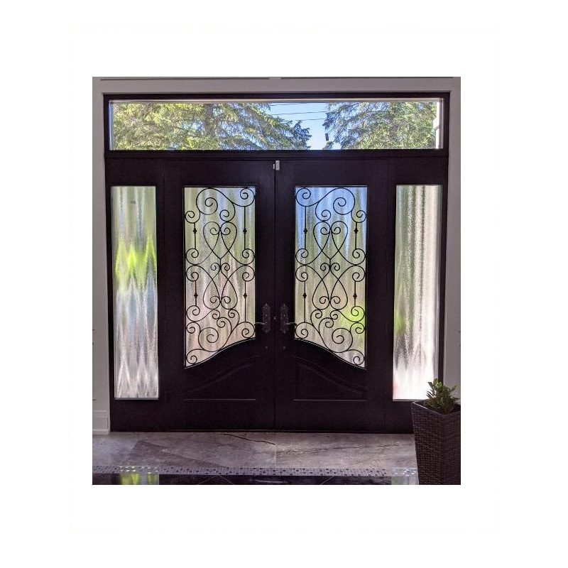 Traditional Wood Double Exterior Door