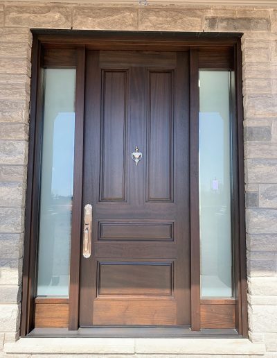 Custom Exterior Traditional Door