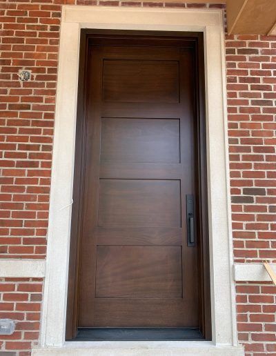Custom Exterior Traditional Door