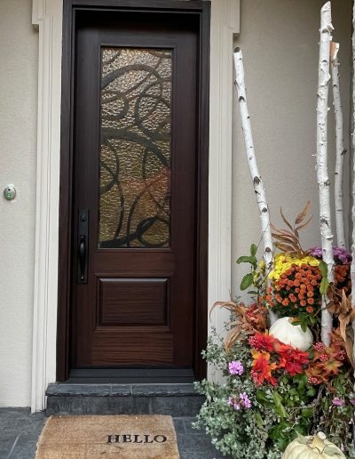 wooden doors