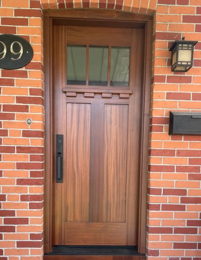exterior door