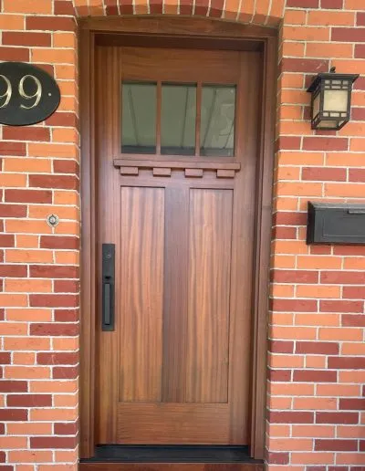 exterior door